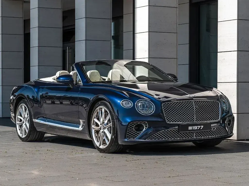 Gebraucht Bentley Continental GT Convertible 635 PS (467 kW) 2020 Blau Cabrio