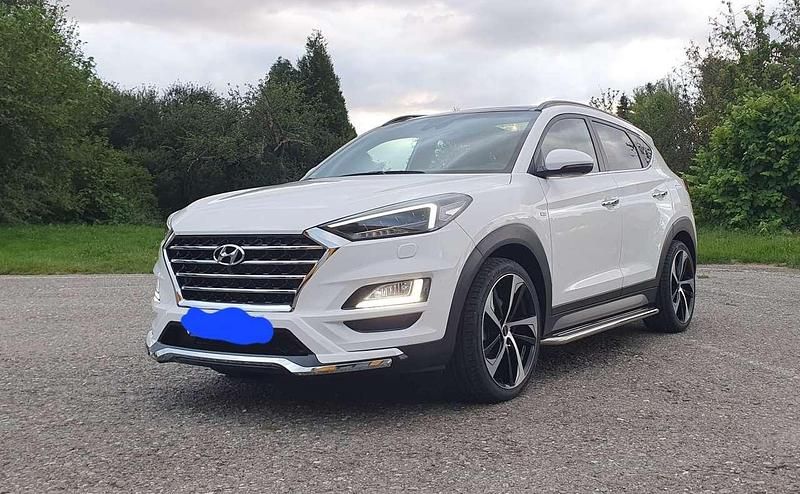 Gebraucht Hyundai Tucson 185 PS (136 kW) 2019 Weiß SUV
