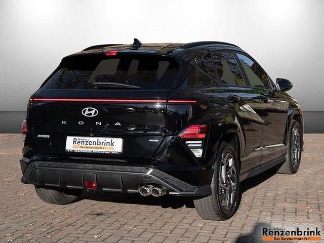 Gebraucht Hyundai Kona N Line 141 PS (103 kW) 2024 Schwarz SUV