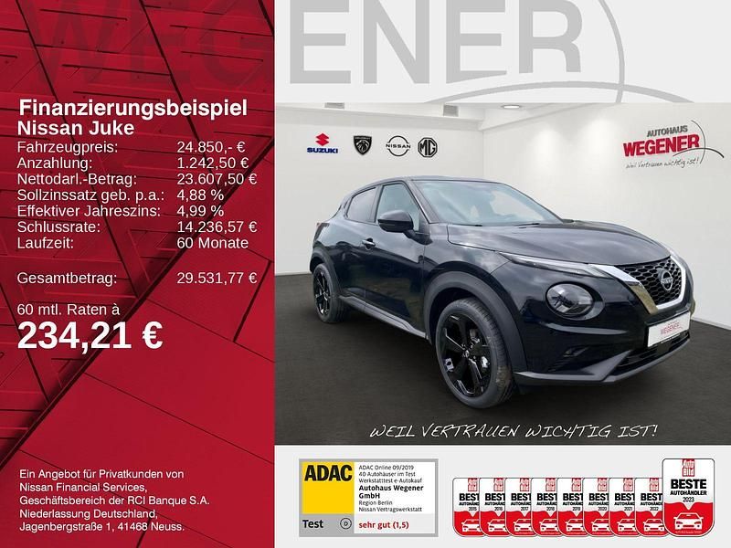 Gebraucht Nissan Juke 360º 114 PS (83 kW) 2025 Schwarz SUV