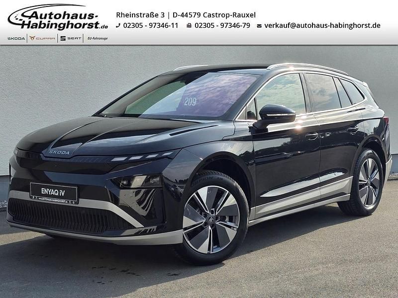 Schwarz Neu 2025 Skoda Enyaq iV SportLine SUV | 52.390 € (Fairer Preis) - Bild 1/3