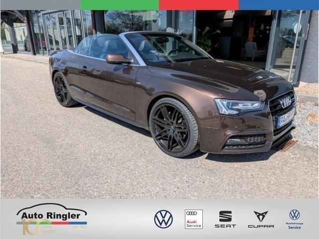 Teakbraun metallic Gebraucht 2013 Audi A5 S-Line Coupé | 12.990 € (Fairer Preis) - Bild 1/3