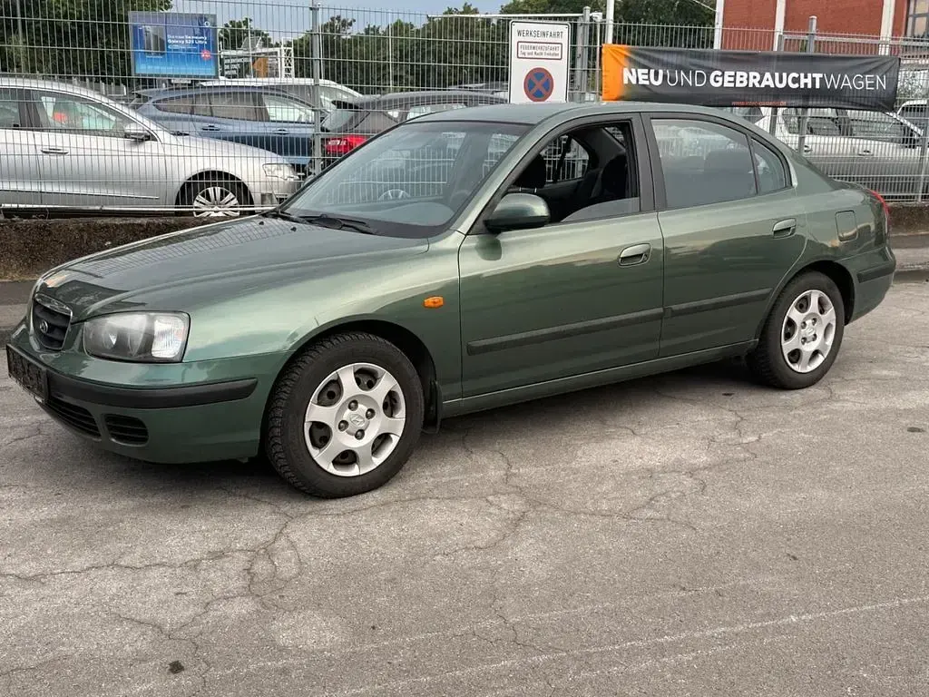 Gebraucht Hyundai Elantra GLS 113 PS (83 kW) 2002 Grün Limousine