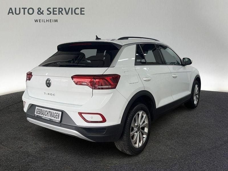 Usata VW T-Roc Life 110 CV (80 kW) 2022 Bianco SUV