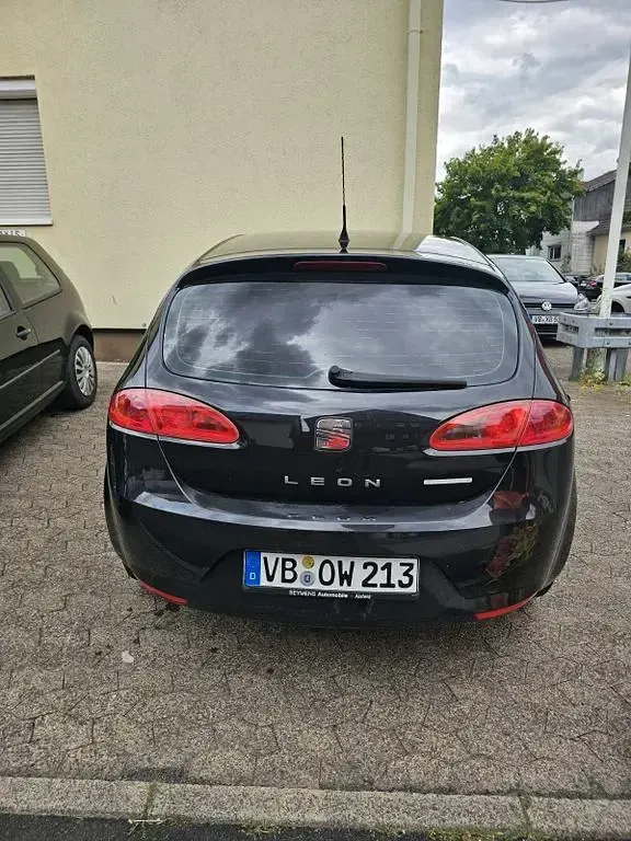 Gebraucht Seat Leon Ecomotive 105 PS (77 kW) 2008 Schwarz Kleinwagen