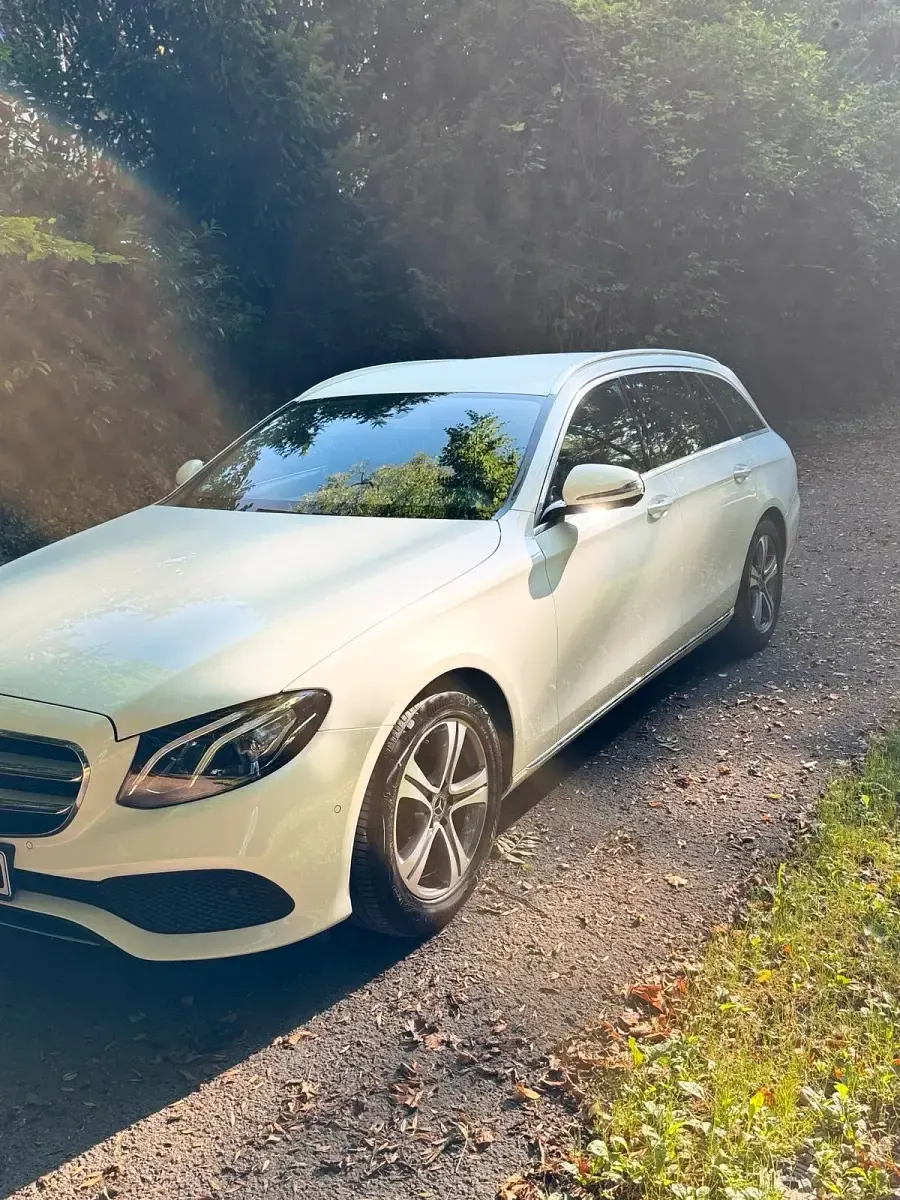 Brugt Mercedes E200 150 HK (110 kW) 2018 Hvid Stationcar