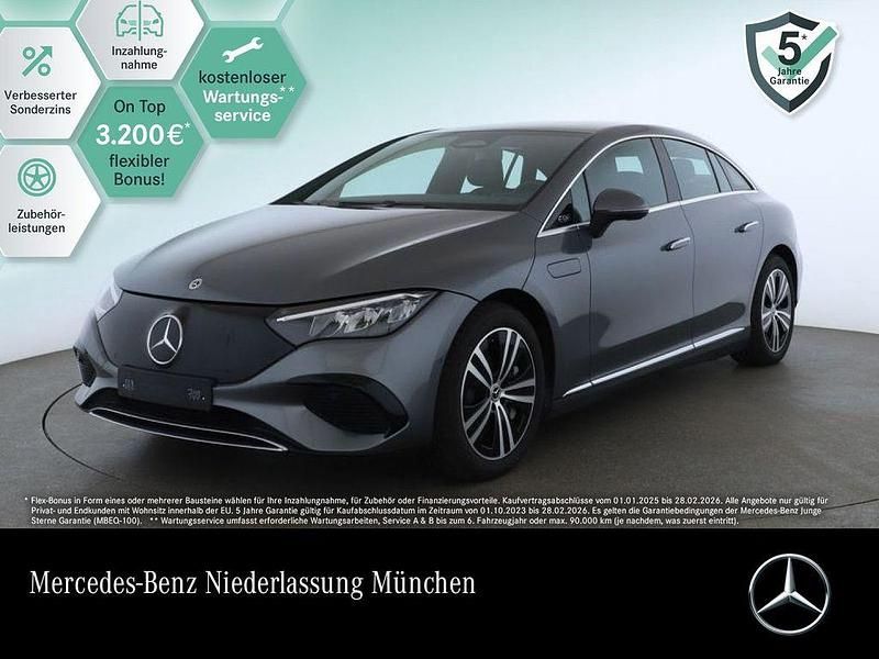 Selenitgrau Gebraucht 2025 Mercedes EQE300 Advanced Plus Limousine | 43.990 € (Superpreis) - Bild 1/3