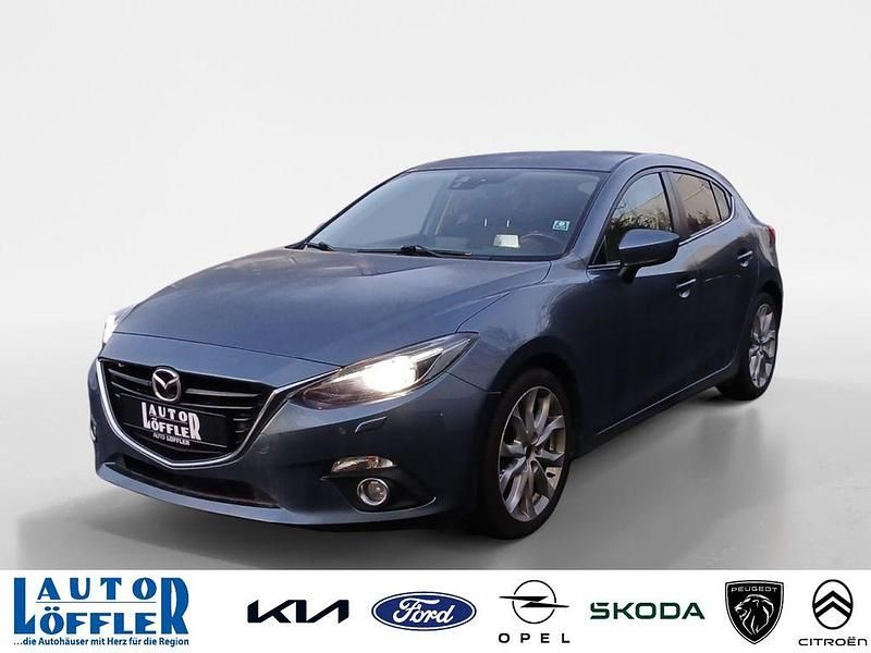 Blau Gebraucht 2015 Mazda 3 Urban Limited Limousine | 9.301 € (Fairer Preis) - Bild 1/4