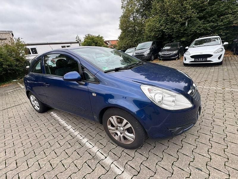 Blau Gebraucht 2007 Opel Corsa Basis Kleinwagen | 1.900 € (Fairer Preis) - Bild 1/4