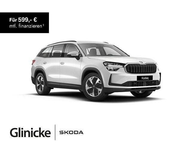 Moonweiss metallic Neu 2025 Skoda Kodiaq Selection SUV | 43.290 € (Fairer Preis) - Bild 1/4