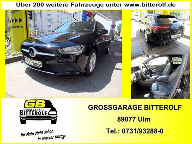 Nachtschwarz uni Gebraucht 2021 Mercedes CLA200 Progressive Kombi | 22.990 € (Fairer Preis) - Bild 1/4