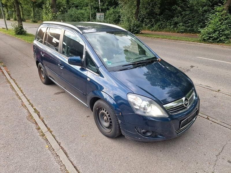 Blau Gebraucht 2012 Opel Zafira Family Van / Kleinbus | 1.999 € - Bild 1/4