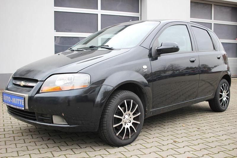 Schwarz Gebraucht 2006 Chevrolet Kalos SE Limousine | 2.670 € (Etwas zu teuer) - Bild 1/4