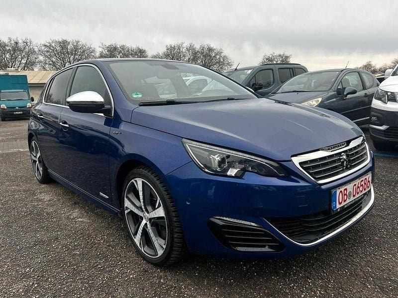 Blau Gebraucht 2015 Peugeot 308 GT Limousine | 12.490 € (Fairer Preis) - Bild 1/4