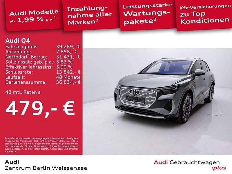 Geysirblau metallic Gebraucht 2022 Audi e-tron S-Line SUV | 39.289 € (Fairer Preis) - Bild 1/4
