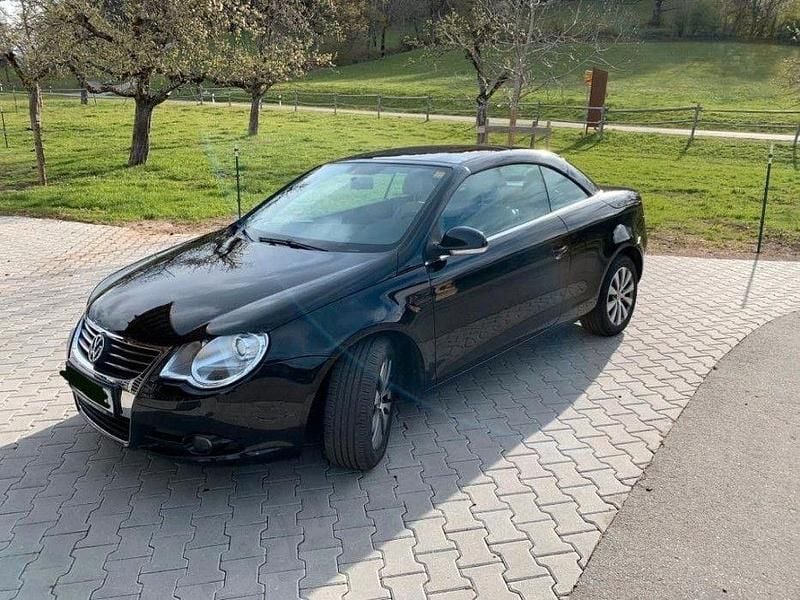 Gebraucht VW Eos 140 PS (102 kW) 2007 Schwarz Cabrio