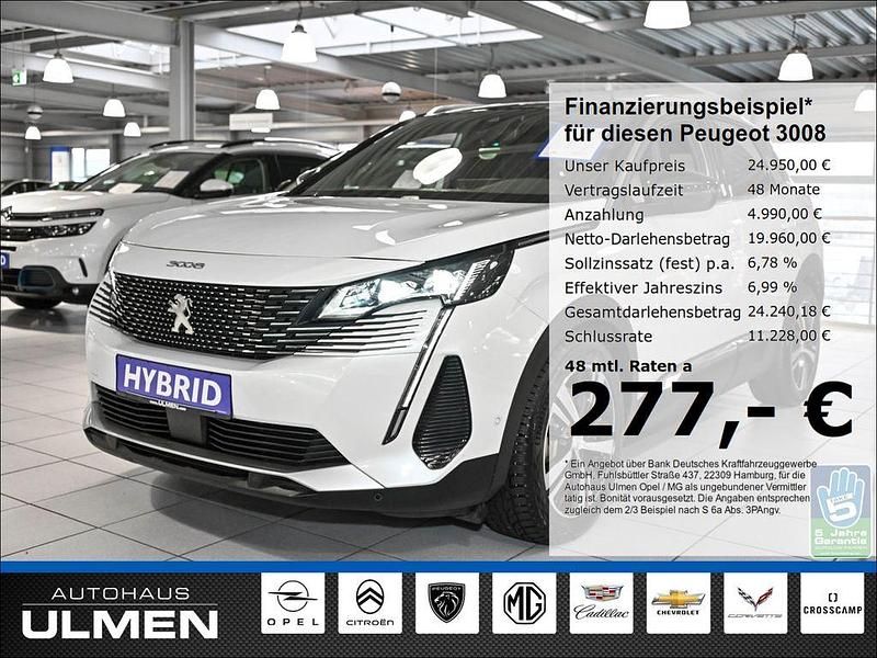 Weiss Gebraucht 2021 Peugeot 3008 GTi SUV | 24.950 € (Fairer Preis) - Bild 1/4