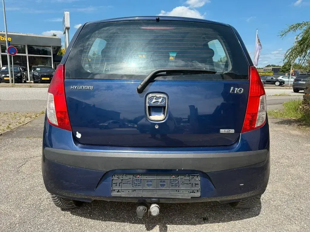 Gebraucht Hyundai i10 Style 77 PS (56 kW) 2009 Blau Kleinwagen
