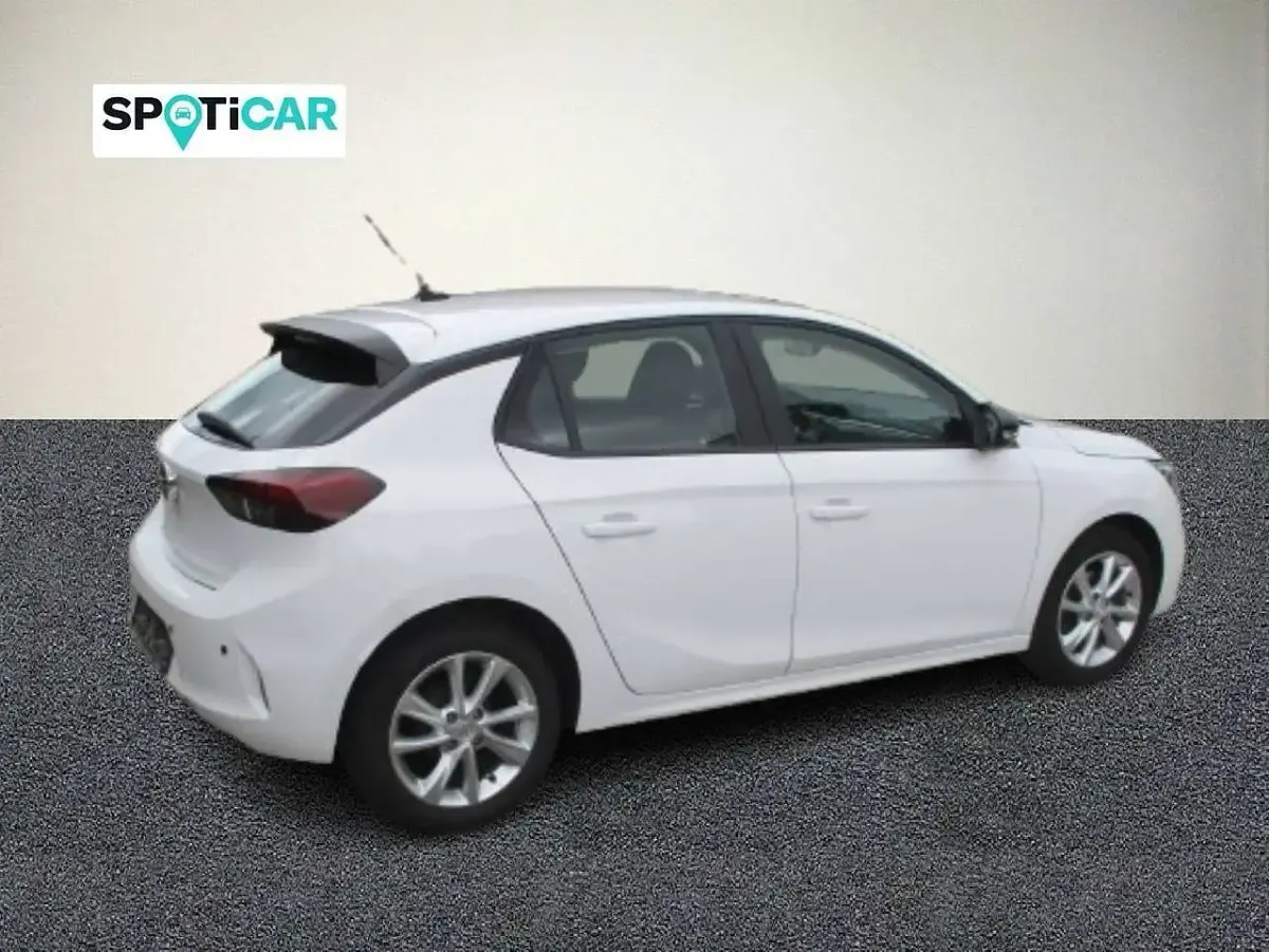 Gebraucht Opel Corsa Edition 75 PS (55 kW) 2021 Jade weiss/arktis weiss Kleinwagen