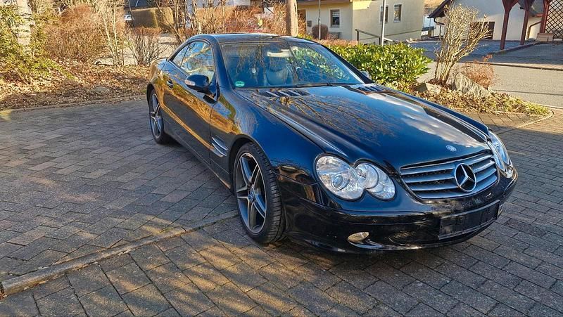 Gebraucht Mercedes SL350 245 PS (180 kW) 2003 Schwarz Cabrio