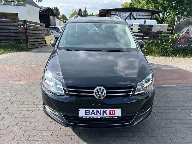 Gebraucht VW Sharan Highline 184 PS (135 kW) 2017 Schwarz Van / Kleinbus