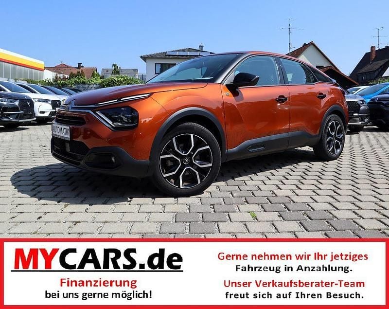 Orange Gebraucht 2022 Citroën e-C4 Feel Limousine | 14.777 € (Superpreis) - Bild 1/3