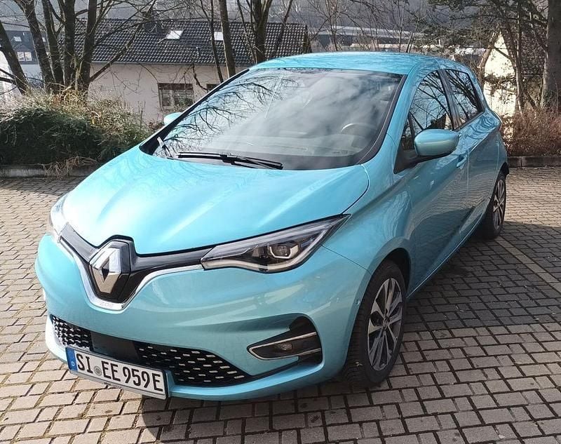 Blau Gebraucht 2021 Renault Zoe Intens Kleinwagen | 11.000 € (Superpreis) - Bild 1/4