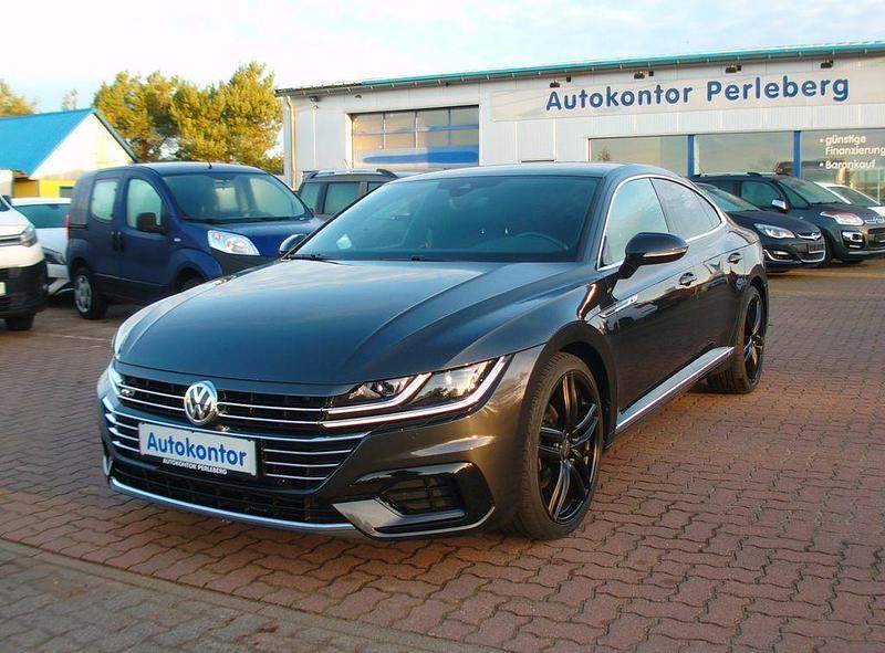 Grau Gebraucht 2019 VW Arteon R-line Limousine | 25.990 € (Guter Preis) - Bild 1/4