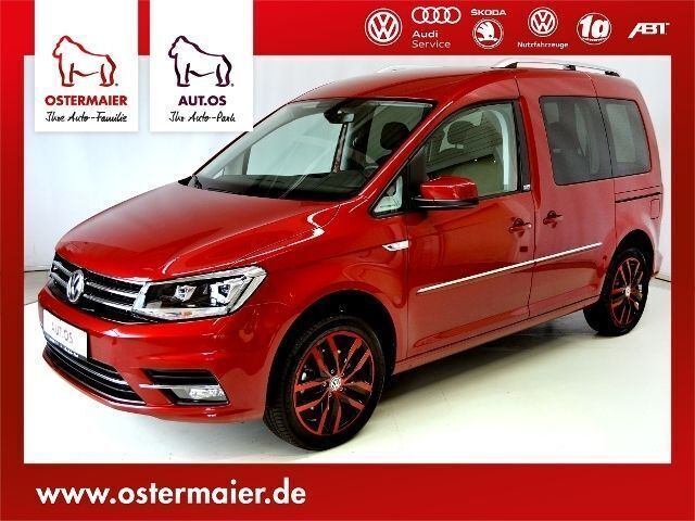 Gebraucht VW Caddy 150 PS (110 kW) 2015 Rot metallic Van / Kleinbus