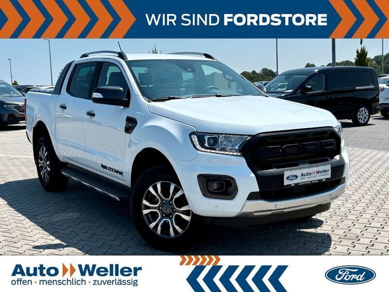 Weiß Gebraucht 2022 Ford Ranger Wildtrack Abholung | 37.990 € (Guter Preis) - Bild 1/4