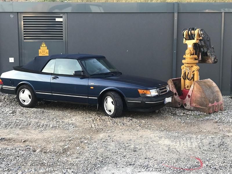Gebraucht Saab 900 Cabriolet 141 PS (103 kW) 1992 Blau Cabrio