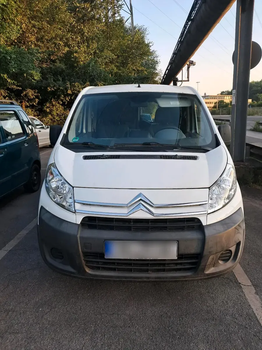 Gebraucht Citroën Jumpy 125 PS (91 kW) 2011 Weiß Van / Kleinbus