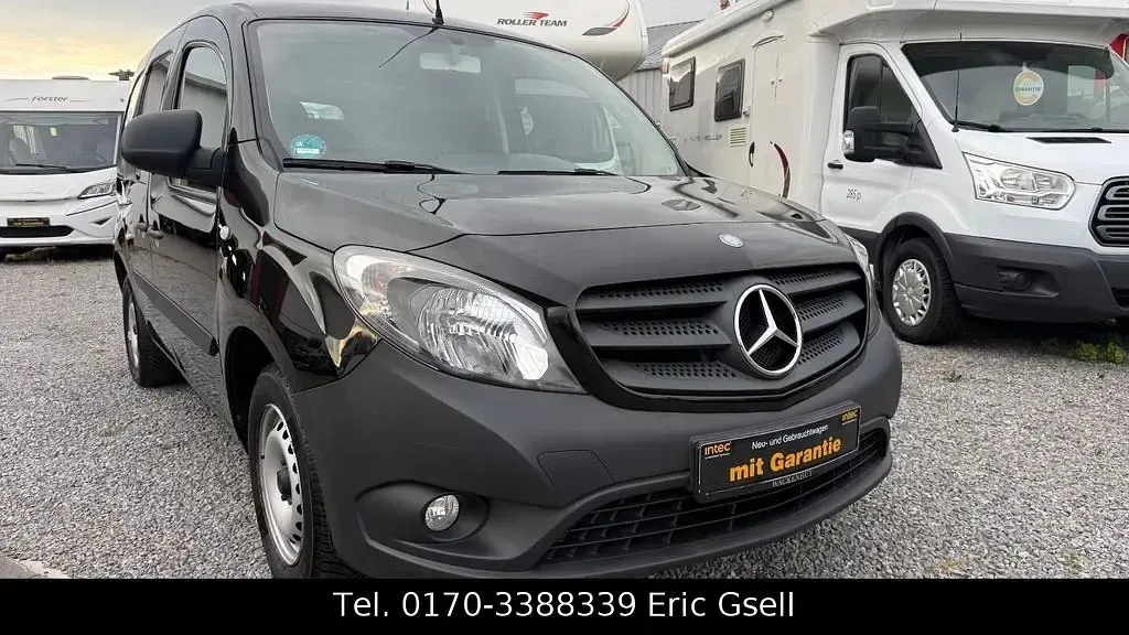Gebraucht Mercedes Citan 109 90 PS (66 kW) 2017 Schwarz Van / Kleinbus