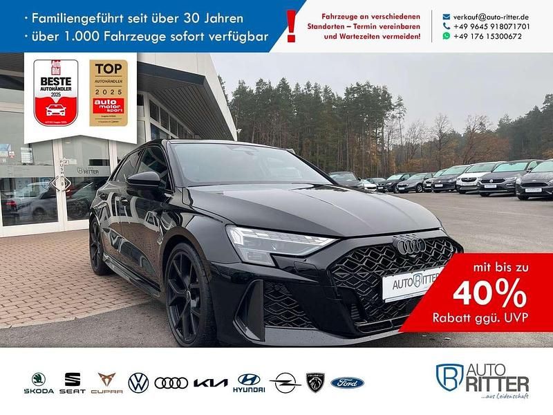 Schwarz Gebraucht 2025 Audi RS3 Sportback Sport Kleinwagen | 69.890 € (Fairer Preis) - Bild 1/4