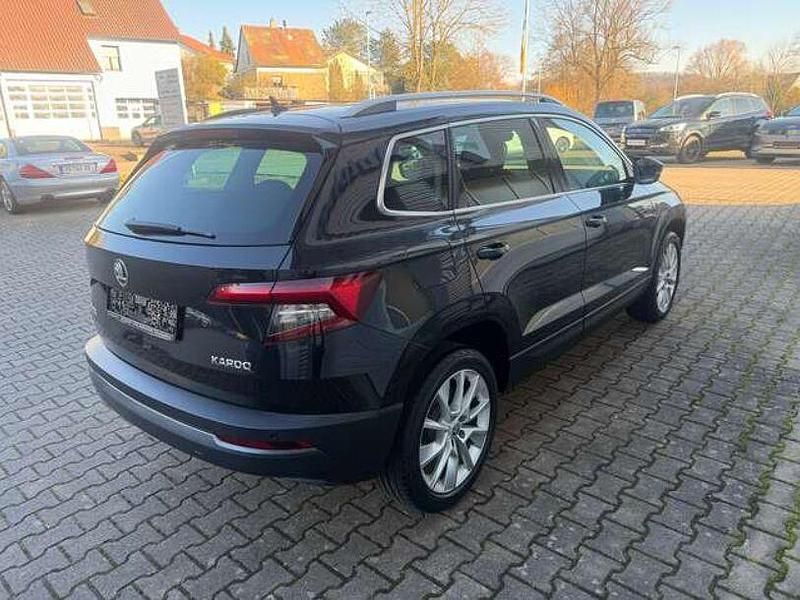 Gebraucht Skoda Karoq Style 150 PS (110 kW) 2018 Schwarzmagic perleffekt (metallic) SUV