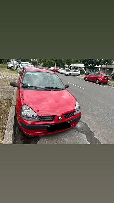 Gebraucht Renault Clio II 75 PS (55 kW) 2001 Rot Kleinwagen