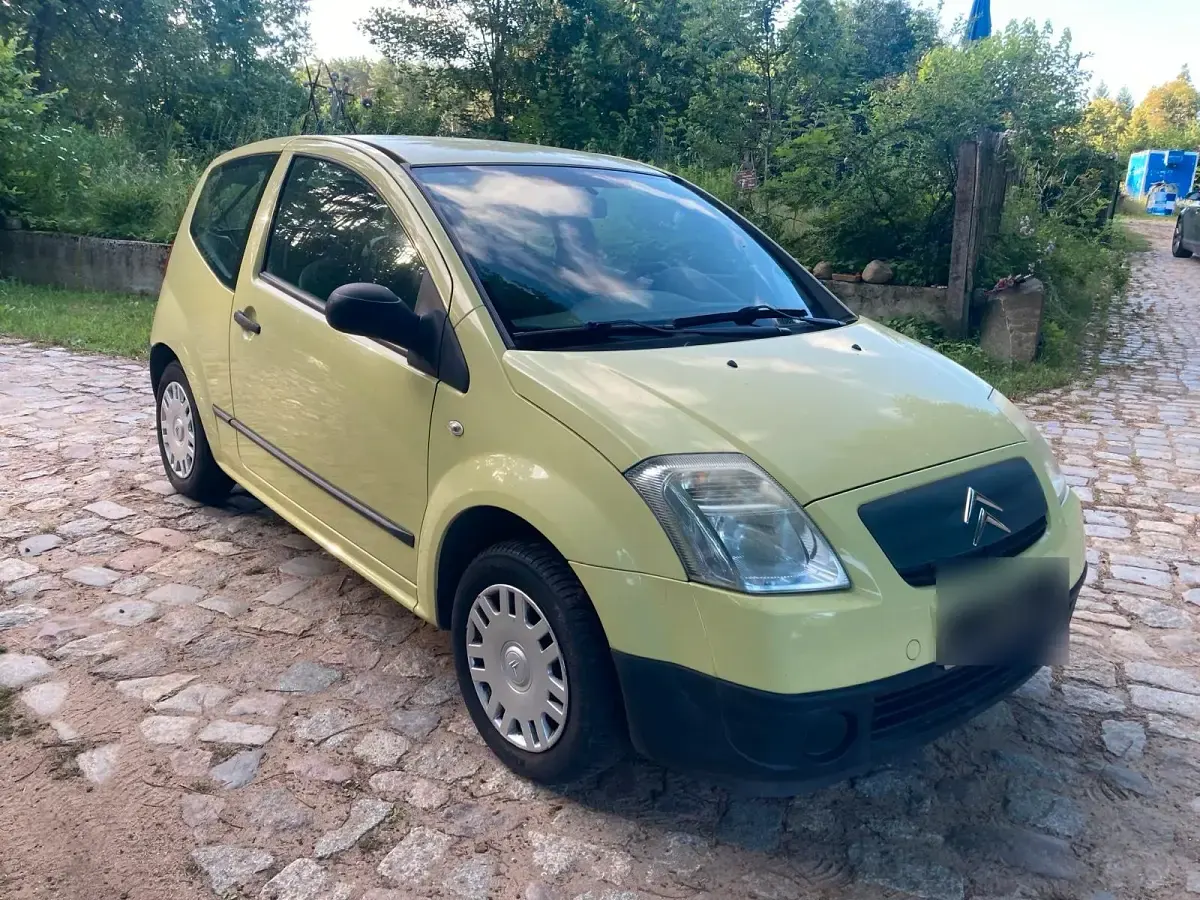 Gebraucht Citroën C2 2008 Gelb Kleinwagen