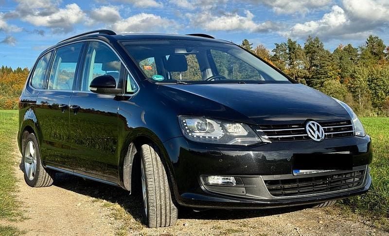 Schwarz Gebraucht 2011 VW Sharan Comfortline Van / Kleinbus | 7.200 € (Guter Preis) - Bild 1/4