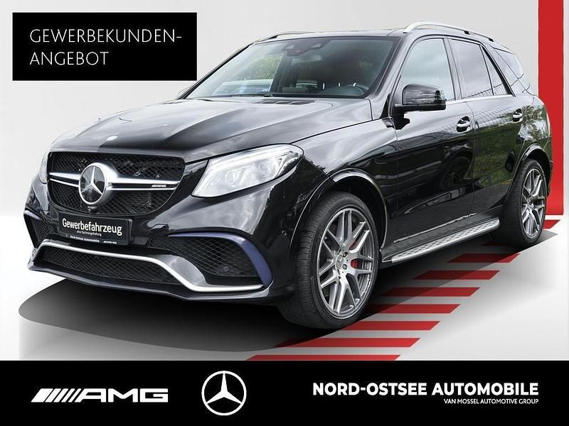 Metalliclack obsidianschwarz Gebraucht 2016 Mercedes GLE63 AMG AMG SUV | 31.890 € (Superpreis) - Bild 1/4