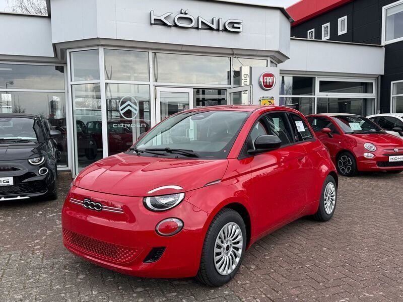 Rot Gebraucht 2025 Fiat 500e Red Kleinwagen | 25.189 € (Fairer Preis) - Bild 1/4