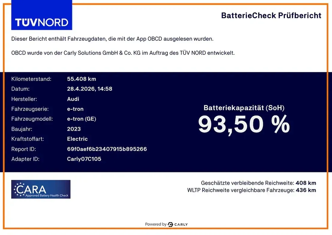 Second-hand Audi e-tron Sportback 230 kW (313 CP) 2022 Negru SUV