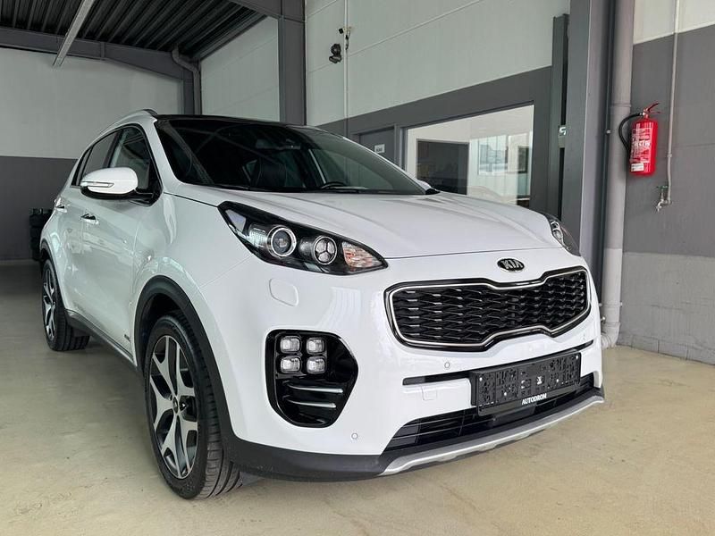 (hw2) deluxe white Gebraucht 2017 Kia Sportage GT-Line SUV | 21.800 € (Etwas zu teuer) - Bild 1/4