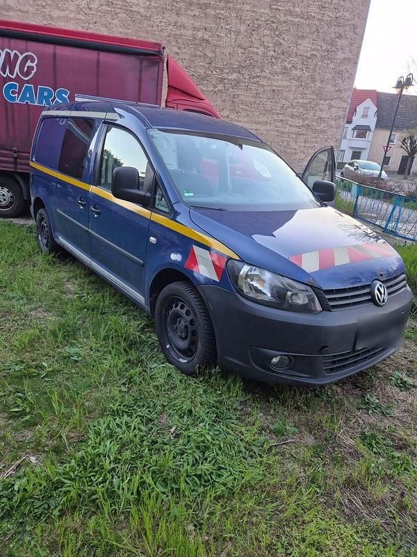 Usata VW Caddy 140 CV (102 kW) 2012 Blu Monovolume