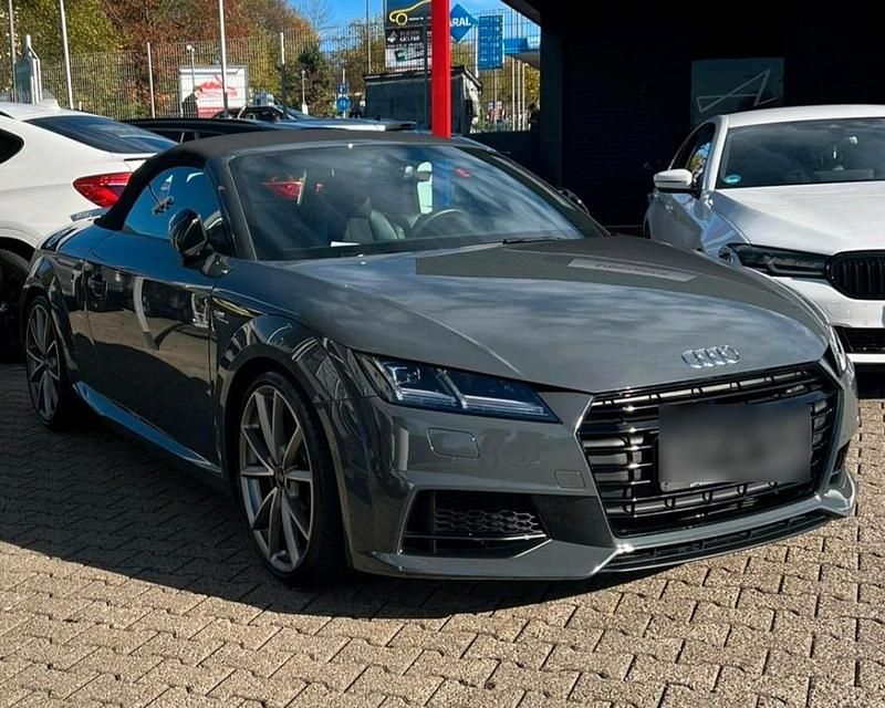 Grau Gebraucht 2018 Audi TT S-Line Cabrio | 27.900 € (Etwas zu teuer) - Bild 1/4