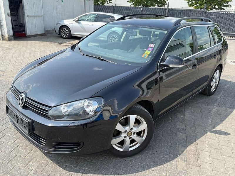 Schwarz Gebraucht 2013 VW Golf VI Highline Kombi | 5.699 € (Fairer Preis) - Bild 1/4