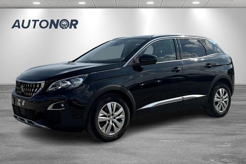 Schwarz Gebraucht 2019 Peugeot 3008 Allure SUV | 9.850 € (Superpreis) - Bild 1/4