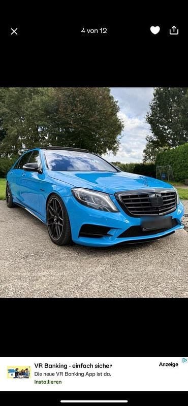 Schwarz Gebraucht 2013 Mercedes S63 AMG Limousine | 25.999 € (Superpreis) - Bild 1/4