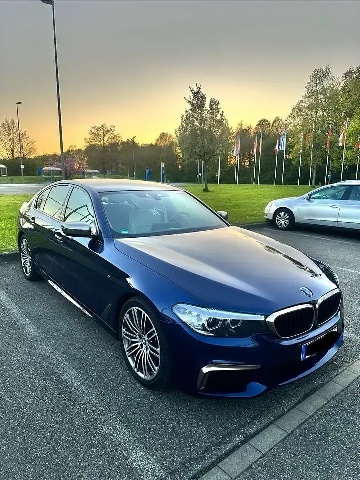 Używany BMW M550 Shadowline 462 KM (339 kW) 2017 Niebieski Sedan/Limuzyna