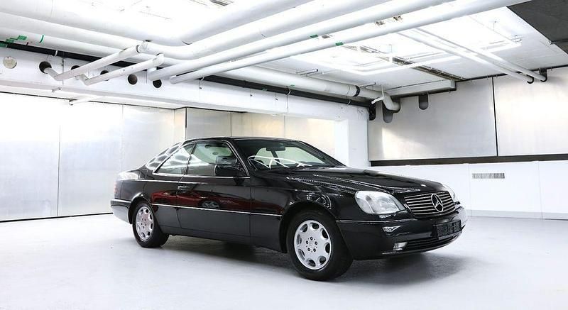 040 schwarz uni Gebraucht 1994 Mercedes 600 Coupé | 19.900 € - Bild 1/4