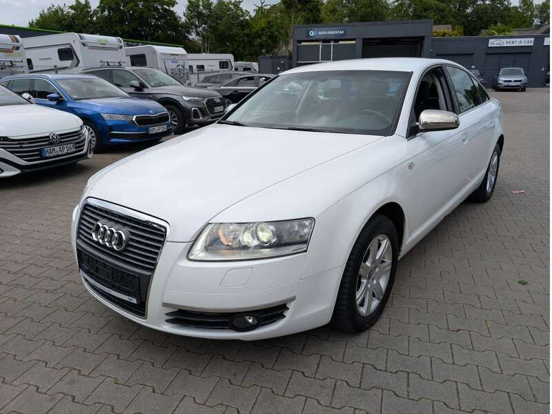 Weiß Gebraucht 2008 Audi A6 Business Limousine | 6.450 € (Fairer Preis) - Bild 1/3